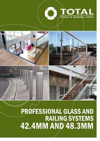 Total Stainless 42.4MM AND 48.3MM Professional Glass and Railing Systems Brochure